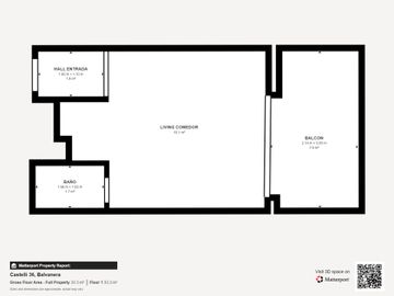 DEPARTAMENTO MONOAMBIENTE VENTA BALVANERA BALCON