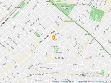 Venta lote Palermo c/Planos aprob, acepta Permuta