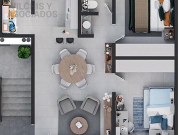 DEPARTAMENTO EN VENTA RESIDENCIAL ESMERALDA 17
