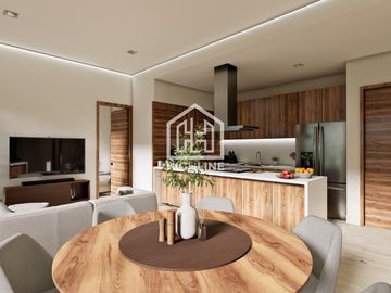 Departamento en venta en Cancún 2recamaras y media con Gym y Pádel