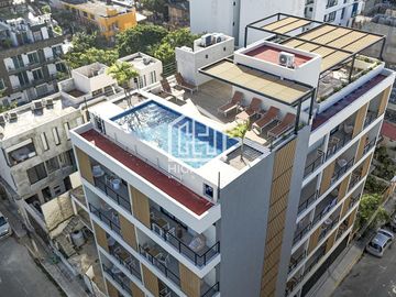 Studio en venta Playa del Carmen cerca de la playa  llave en mano