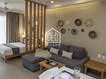 Studio en venta Playa del Carmen cerca de la playa  llave en mano