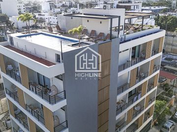 Studio en venta Playa del Carmen cerca de la playa  llave en mano