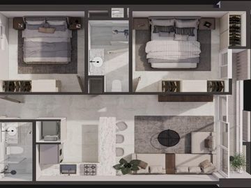 Departamento en Venta en Arbolé Garden León Guanajuato