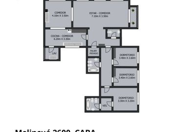 DEPARTAMENTO VENTA VILLA DEL PARQUE 4 AMBIENTES