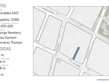 LOTE EN VENTA - COLEGIALES