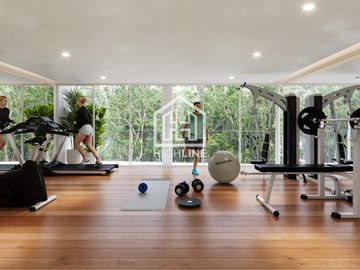 EN VENTA DEPARTAMENTO DE 2 HABITACIONES EN TULUM CON ALBERCA Y ROOFTOP
