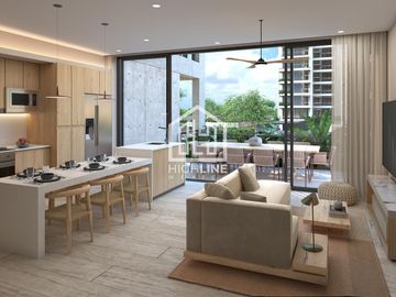 Departamento en venta Cancún cerca de Laguna Nichupté con terraza