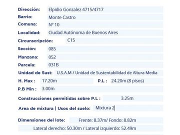VENTA FABRICA MONTE CASTRO OPORTUNIDAD