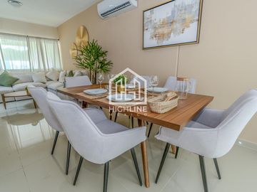 CASA EN VENTA EN PLAYA DEL CARMEN 3 HABITACIONES CON GYM, CASA CLUB ALBERCA, GRILL, PRIVADO