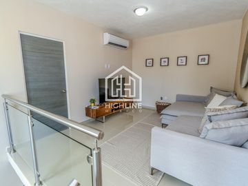 CASA EN VENTA EN PLAYA DEL CARMEN 3 HABITACIONES CON GYM, CASA CLUB ALBERCA, GRILL, PRIVADO