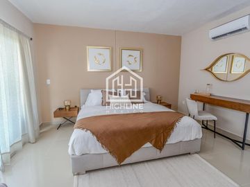 CASA EN VENTA EN PLAYA DEL CARMEN 3 HABITACIONES CON GYM, CASA CLUB ALBERCA, GRILL, PRIVADO