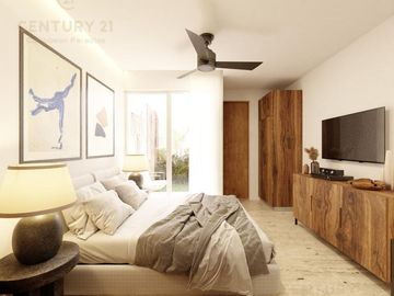 Bonitos Estudios en Venta en tranquilo Condominio de Playa del Carmen P3952