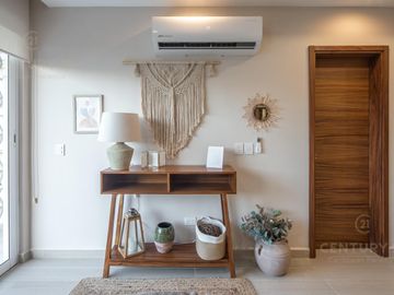Bonito y elegante departamento 2 rec amueblado en Playa del Carmen Centro P3296