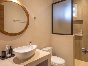 Bonito y elegante departamento 2 rec amueblado en Playa del Carmen Centro P3296