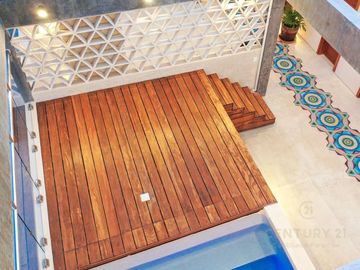 Bonito y elegante departamento 2 rec amueblado en Playa del Carmen Centro P3296