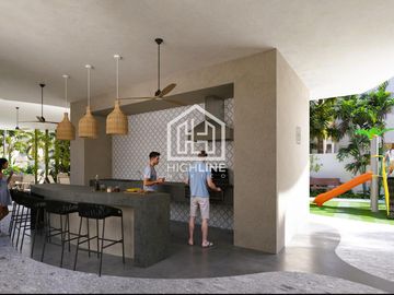 Venta de Casa en Playa del Carmen 4 Habitaciones y Casa Club