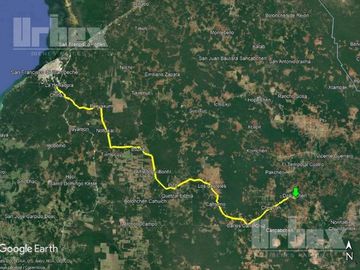 SE VENDE AMPLIO TERRENO EN DZIBALCHÉN EN EL MUNICIPIO DE HOPELCHÉN, CAMPECHE