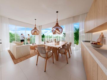 EN VENTA DEPARTAMENTO DE 2 HABITACIONES EN TULUM