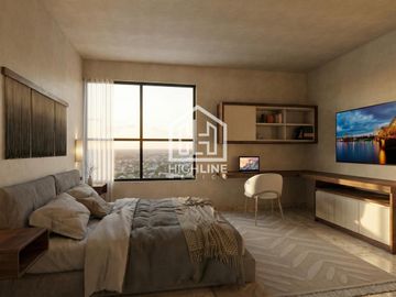 Estudio en Playa del Carmen sobre 5ta Avenida | Amueblado |