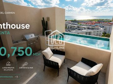 Estudio en Playa del Carmen sobre 5ta Avenida | Amueblado |