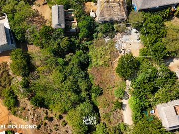 Terreno en venta en La Barra de Colotepec cerca de Casona Sforza, Puerto Escondido, Oaxaca