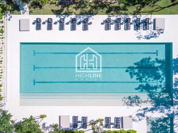 Lote a la venta de 253 m2 en Playa del Carmen en residencial privado