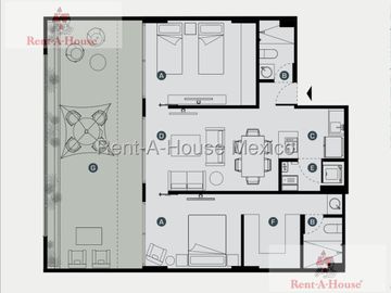 Departamento en Venta en Alvaro Obregón, Merced Gomez AM. 26-1395