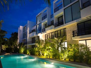 Townhouse en Venta de 2 habitaciones en Tulum Country Club Akumal LB 306