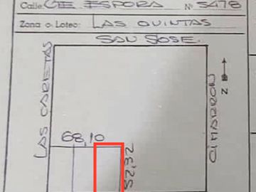 LOTE ARBOLADO EN VENTA . FRENTE SUR  1187 M2 FUNES