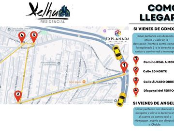Departamento en PRE VENTA en San Andres Cholula Puebla 3 recamaras