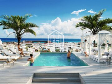 Departamento en venta en Playa del Carmen high ROI opportunity prime location ready income.