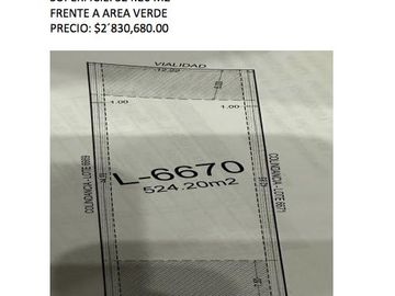 LOTE EN VENTA EN PROVINCIA RESIDENCIAL Y GOLF MERIDA, YUCATAN.