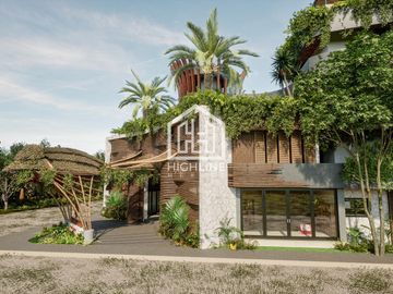 DEPARTAMENTO 2 RECAMARAS A MINUTOS DEL MAR/ TULUM/ 15%  ENGANCHE FINANCIAMIENTO/RENTAS GARANTIZADAS.
