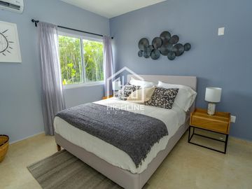 CASA EN VENTA EN PLAYA DEL CARMEN 3 HABITACIONES GYM, CASA CLUB ALBERCA, AREA GRILL PLUSVALÍA ROI