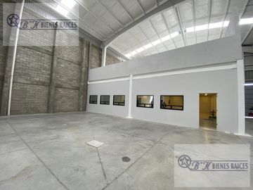 Bodega en Renta, Industrial Tlatilco muy Funcional, libre de Columnas y bien Ubicada