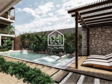 DEPARTAMENTO 1 RECAMARA/TULUM /7 MINUTOS DEL MAR/ PREVENTA/ 15% DE ENGANCHE Y 24 MESES SIN INTERES!