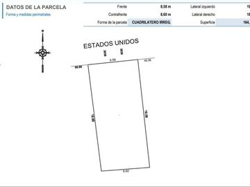 VENTA LOTE BOEDO TERRENO 8,58 X 19,08 ALTURA MEDIA