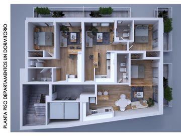 DEPARTAMENTO EN VENTA 1 DORMITORIO PICHINCHA