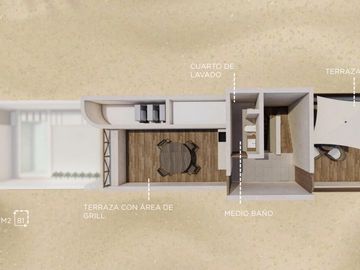 VILLAS EN VENTA KAVANNA A 350 MTS DE LAS PLAYAS DE CHICXULUB PUERTO,.