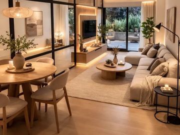 Exclusivo 2 ambientes con patio y full amenities