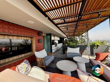 Departamento amplio con vista a Reforma en colonia Tabacalera