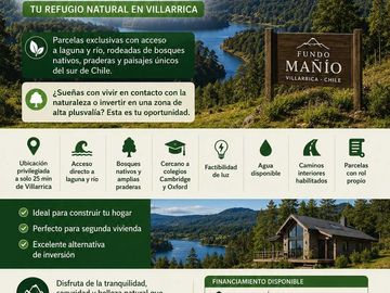 Parcela en venta  en VILLARRICA