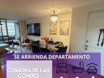 Departamento en arriendo  en LAS CONDES