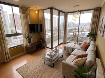 Departamento en arriendo  en SANTIAGO