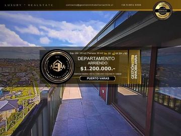Departamento en arriendo  en PUERTO VARAS