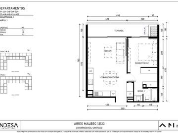 Departamento en arriendo  en LO BARNECHEA