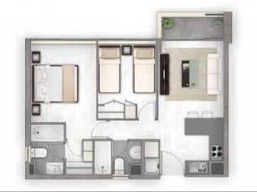 Departamento en venta  en LA CISTERNA