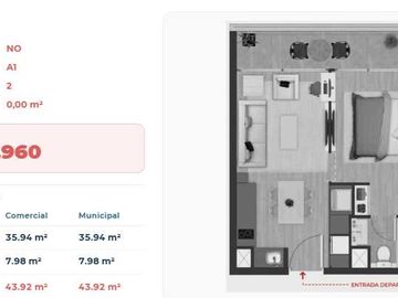 Departamento en venta  en ÑUÑOA