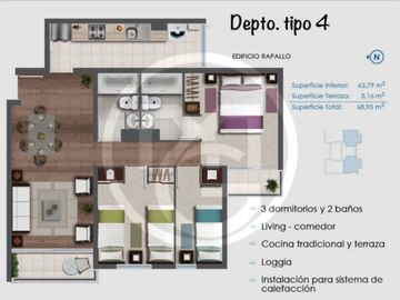 Departamento en venta  en VILLA ALEMANA